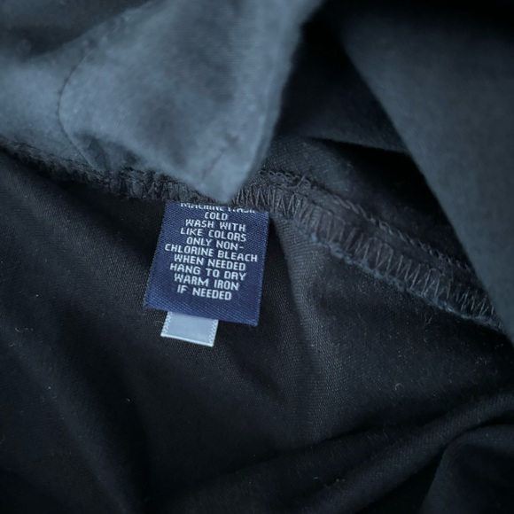 Chaps Size 4 Petite Black Cotton Ankle Pants - Picture 9 of 10